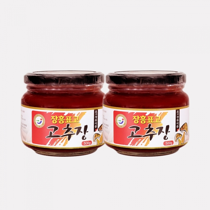 장흥표고 고추장 1kg(500g * 2)