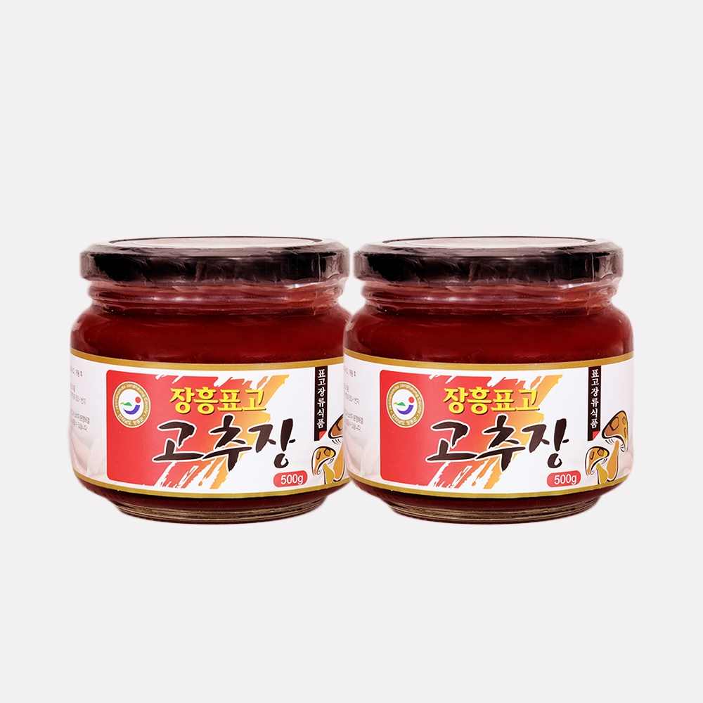장흥표고 고추장 1kg(500g * 2)