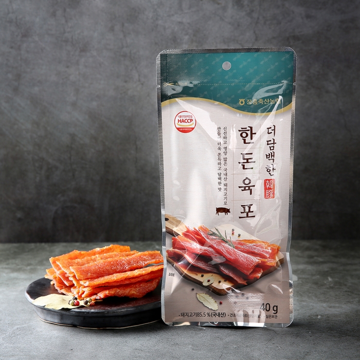 [남도드림] HACCP 장흥축협 한돈육포 40g