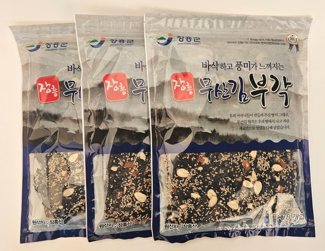 [남도드림] 정남진푸드 무산김 아몬드김부각