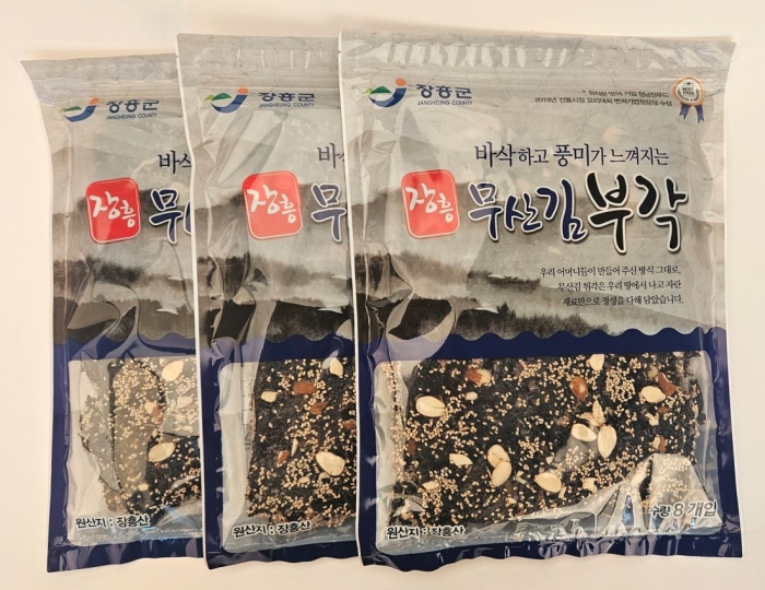 [남도드림] 정남진푸드 무산김 아몬드김부각