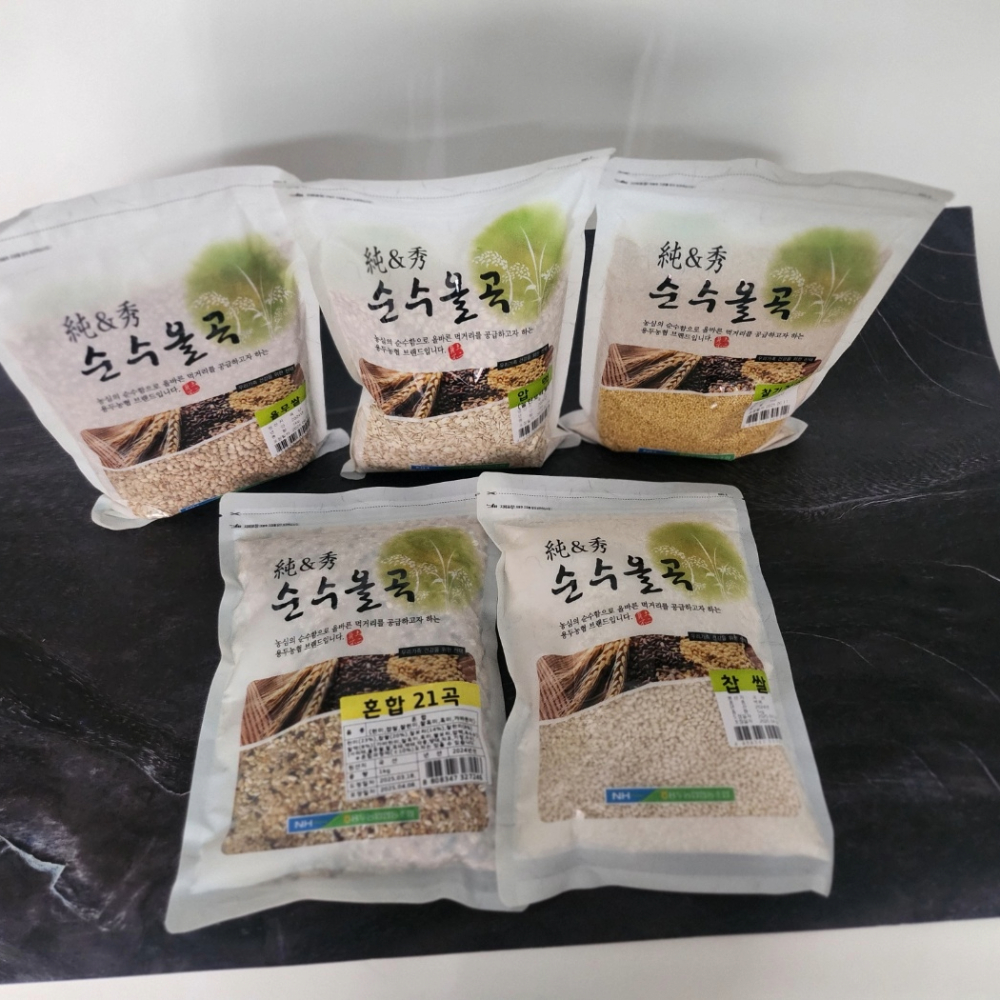 [남도드림] 잡곡 1kg 골라담기(찹쌀, 압맥, 혼합21곡, 찰기장쌀, 율무쌀)