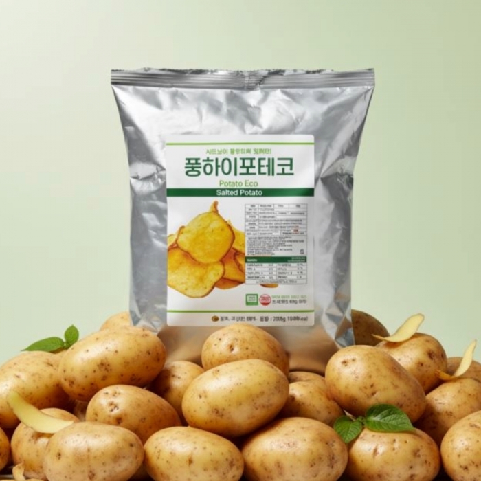 [남도드림]  친환경 감자칩 "풍하이 포테코"