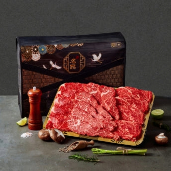 [남도드림] 한사랑한우 선물세트B  1.2kg (꽃등심+채끝등심+살치살)