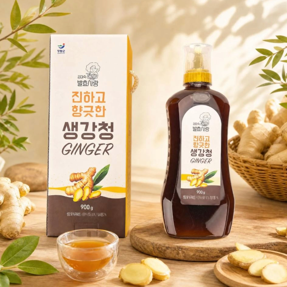 [남도드림] 김미숙의 진하고 향긋한 생강청 900㎖