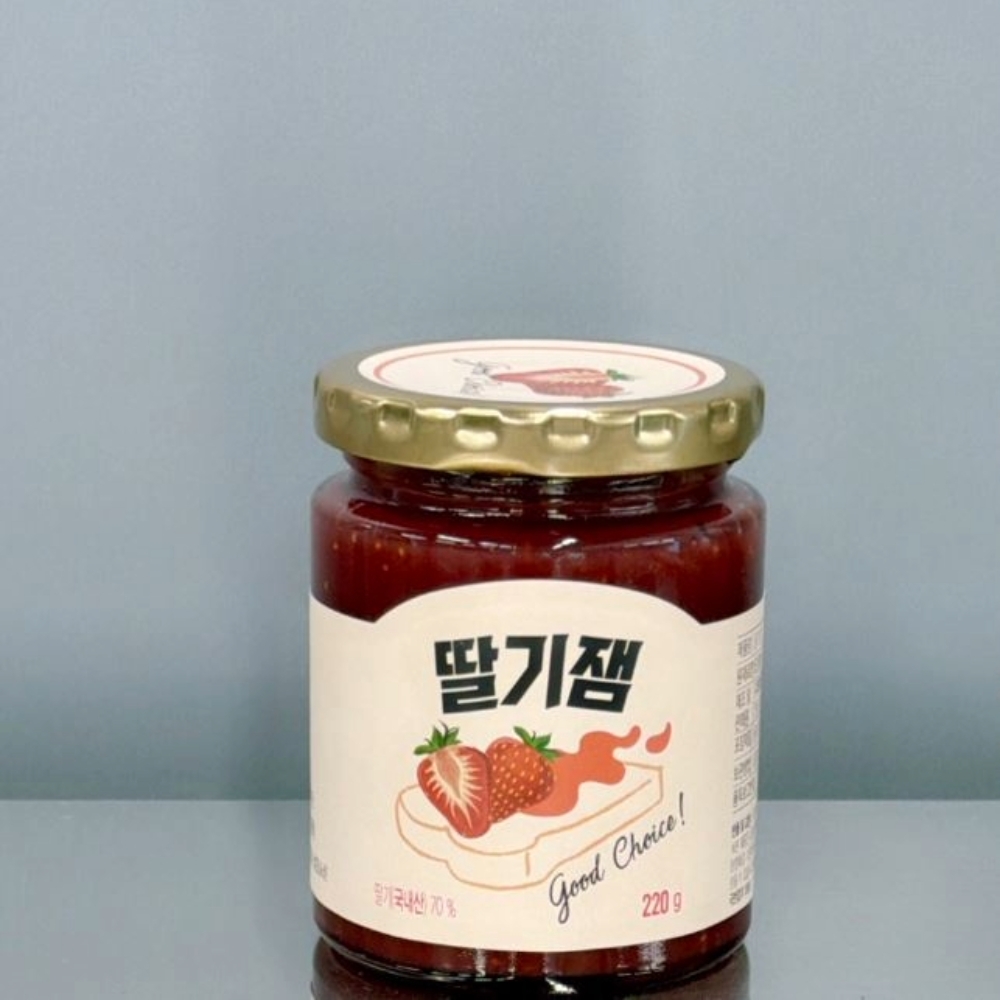 [남도드림] 다래마을 딸기잼 저당잼 220g (단품)