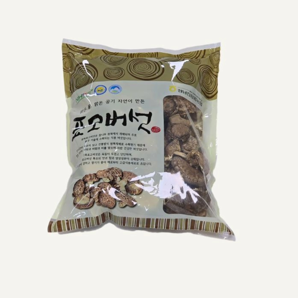 [남도드림]정남진장흥농협 건표고버섯 육수용 1kg