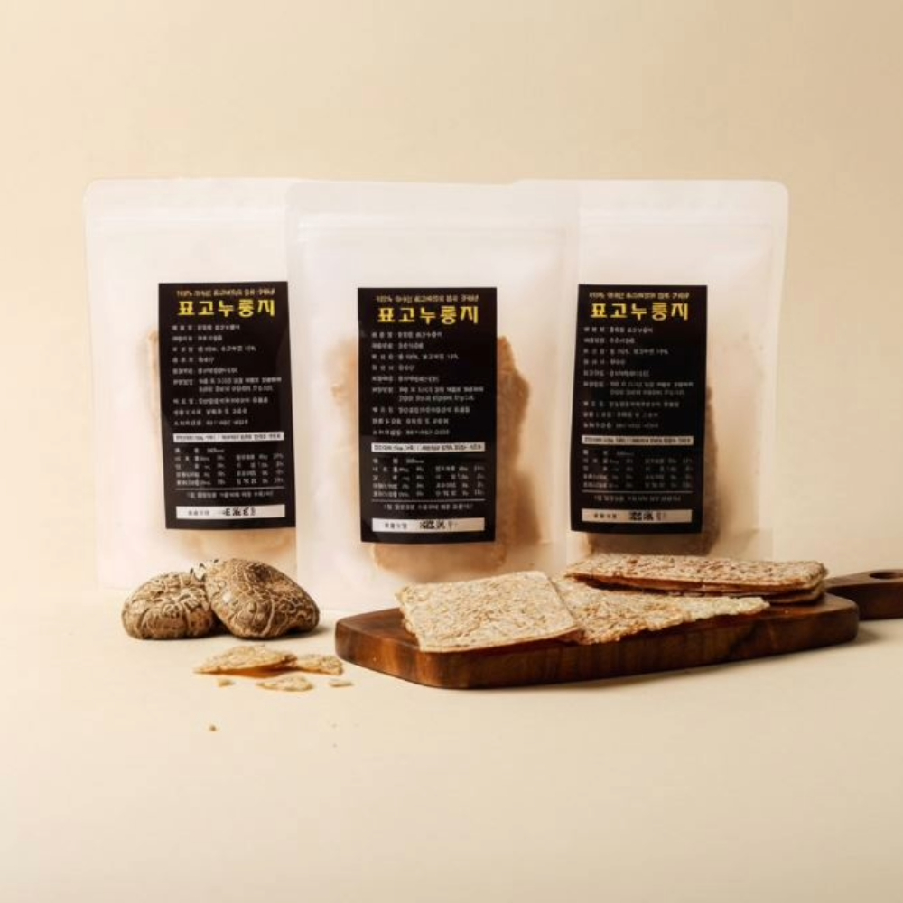 [남도드림]  문림뜰 표고누룽지100g (1개, 3개, 5개, 10개)