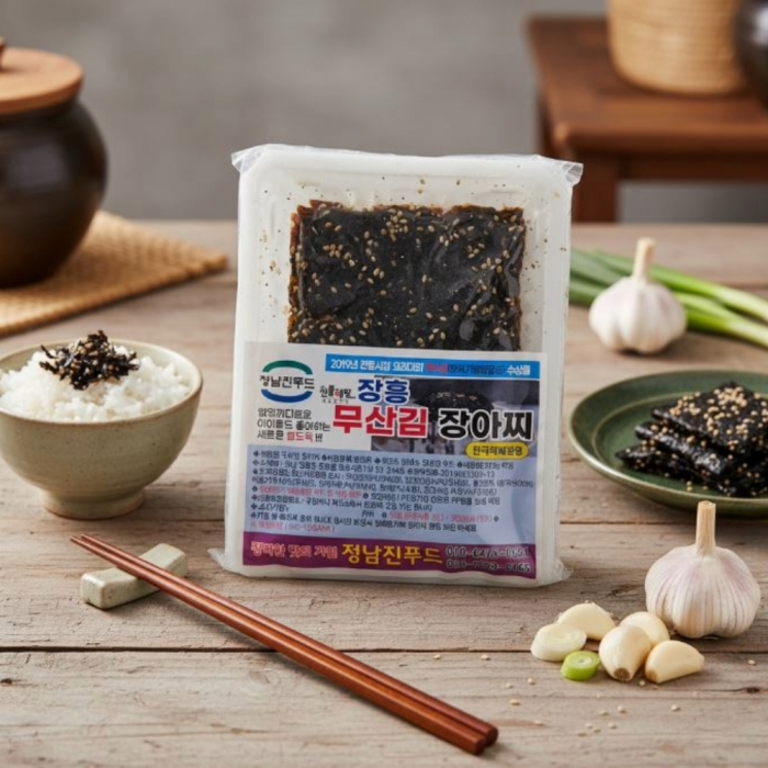 [남도드림]  정남진푸드 무산김장아찌 150g, 350g