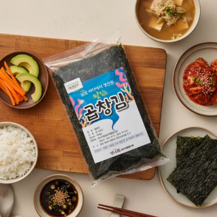 [남도드림]  회령포 무조미 곱창김 5봉, 10봉