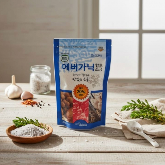 [남도드림] HC바이오텍 에버가닉 함초소금 리필 250g