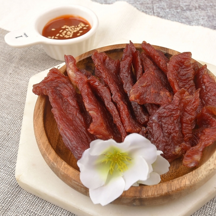 "6월4일 육포데이 단 하루 6400원" 한우육포40g