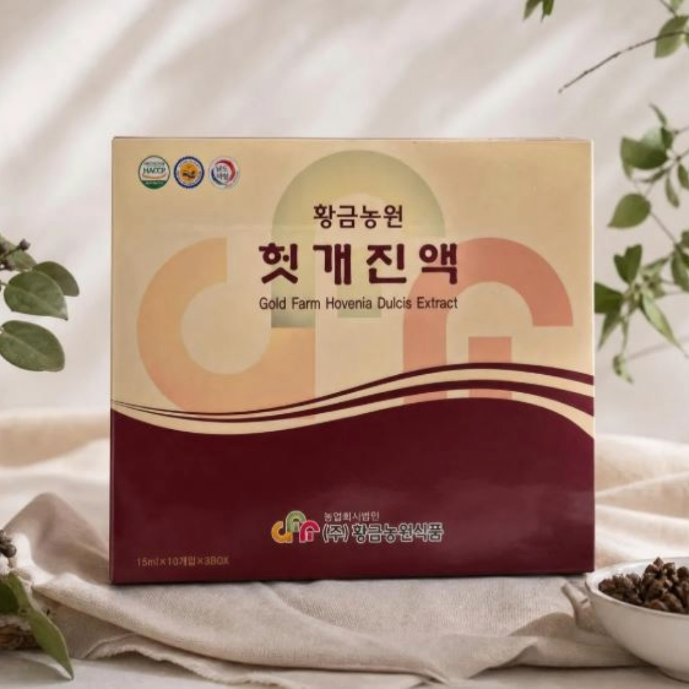 [남도드림] 황금농원 헛개진액 선물세트 500㎖*30포