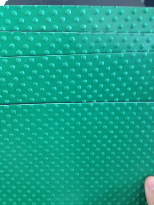 매트모아 엠보싱고무판 녹색 3.2T 폭910 20m 환출 바닥고무판 고무바닥 고무매트