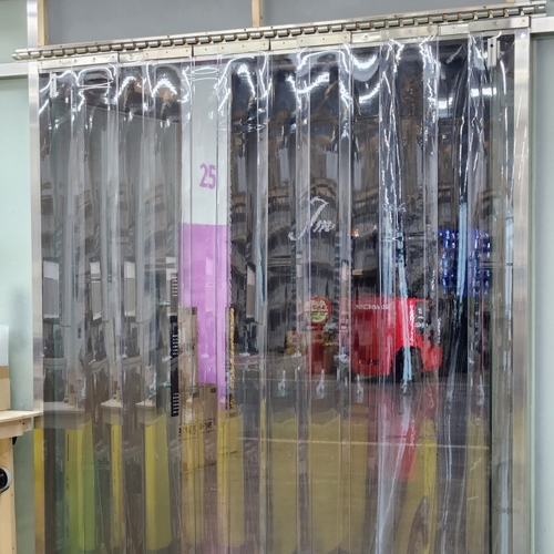 매트모아 우풍차단 현관바람막이 투명 PVC비닐커튼 방풍비닐커튼 실외기실방풍