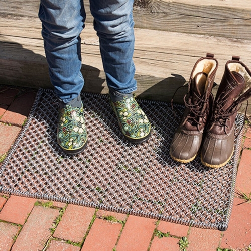 매트모아 철망매트 아연철매트 흙털이발판 60 x 90cm 신발털이