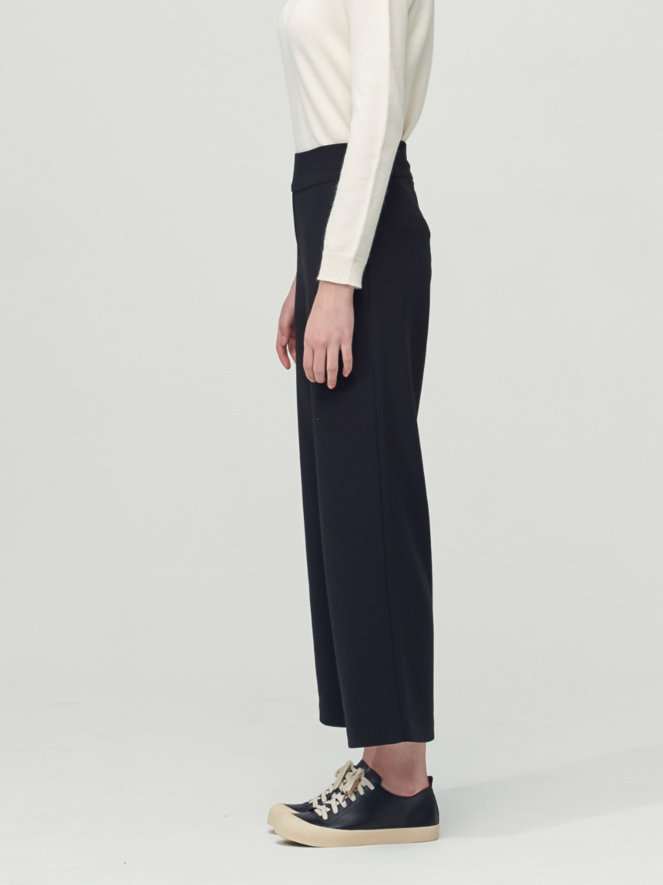 Comfort Wide Bending Pants_Black