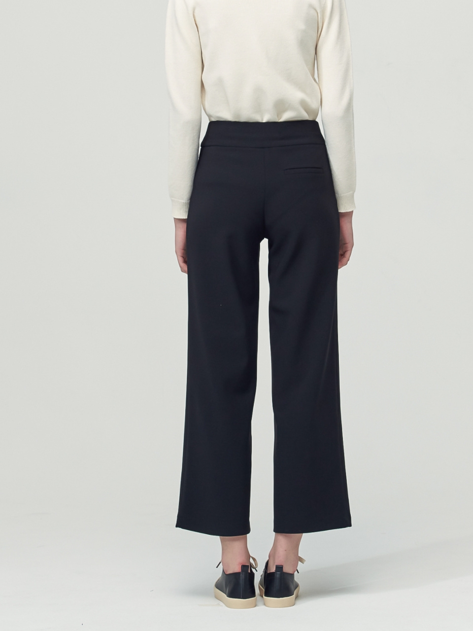 Comfort Wide Bending Pants_Black