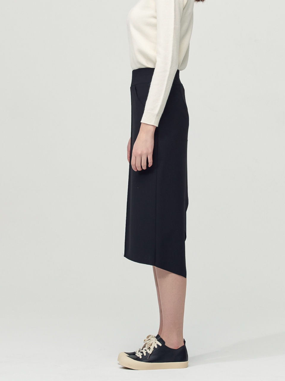 Comfort Pocket Bendig Skirt_Black