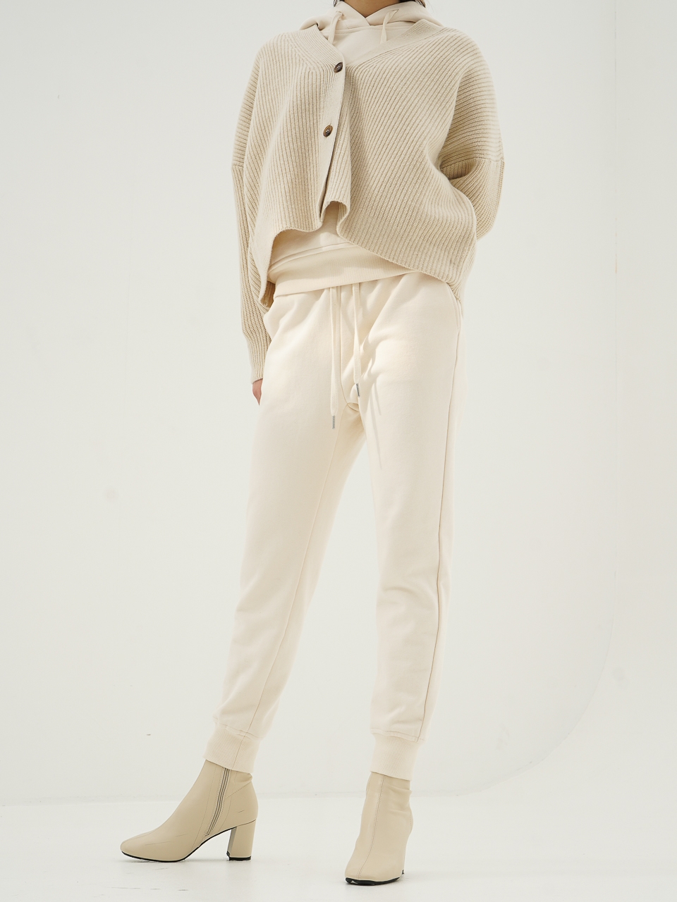 Sweat Jersey Pants_Ivory