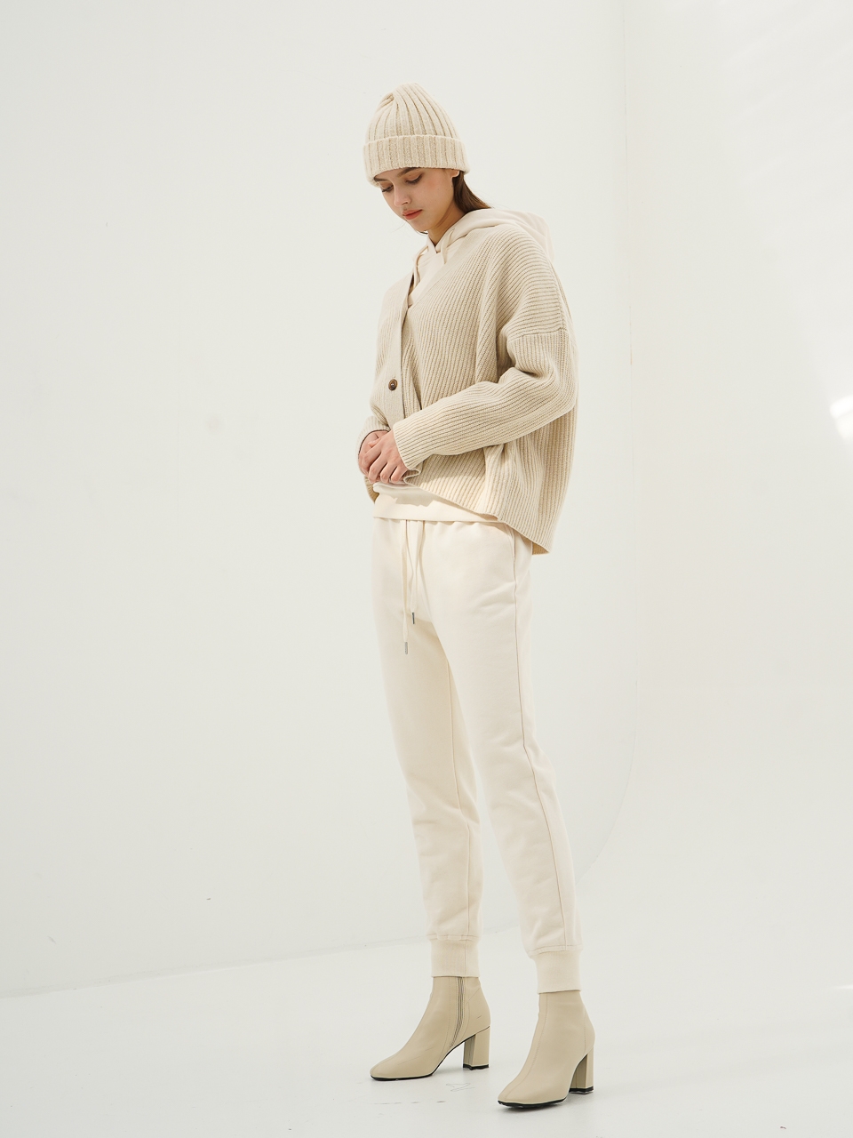 Sweat Jersey Pants_Ivory