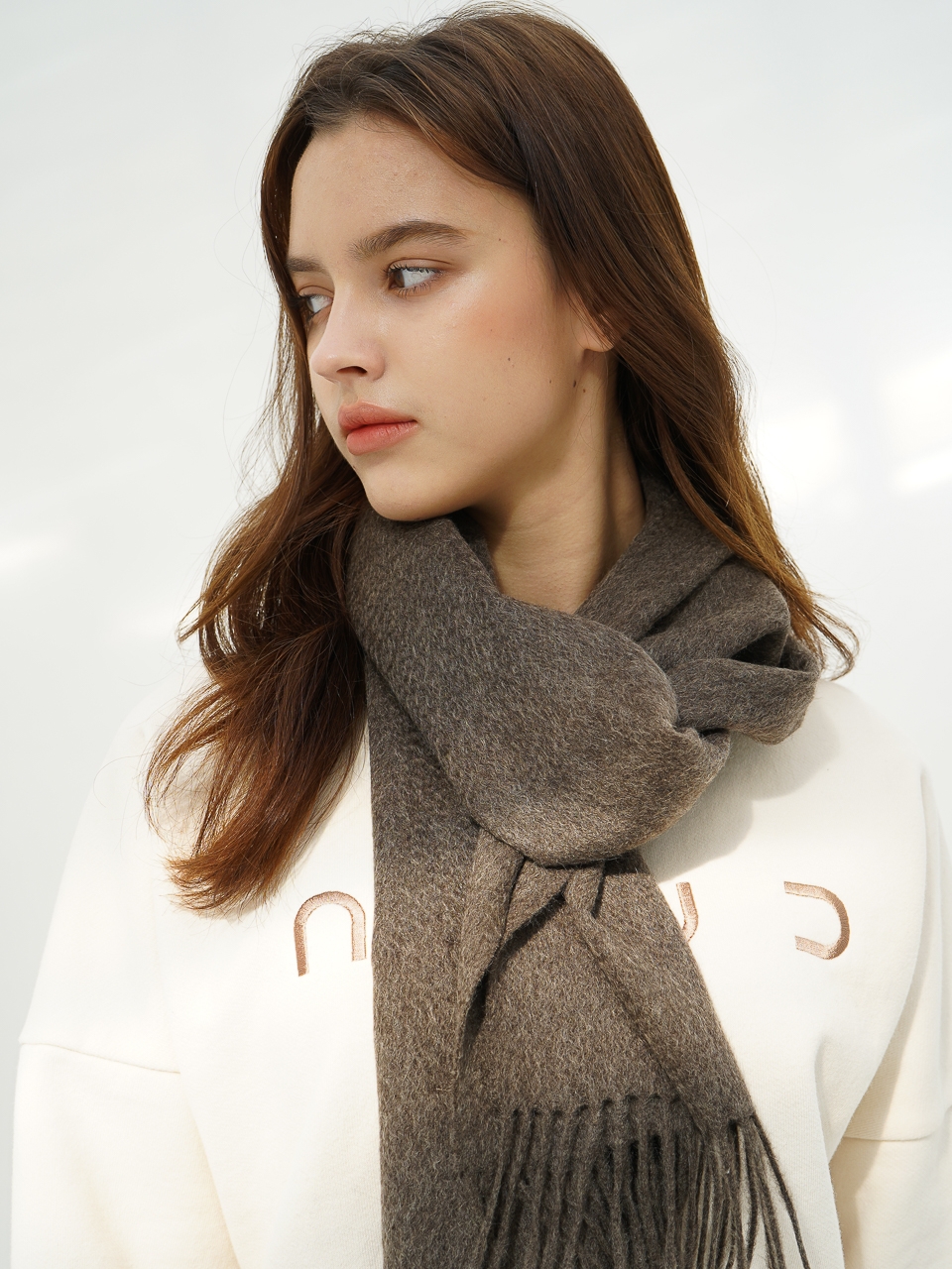 Cashmere Muffler_Grey