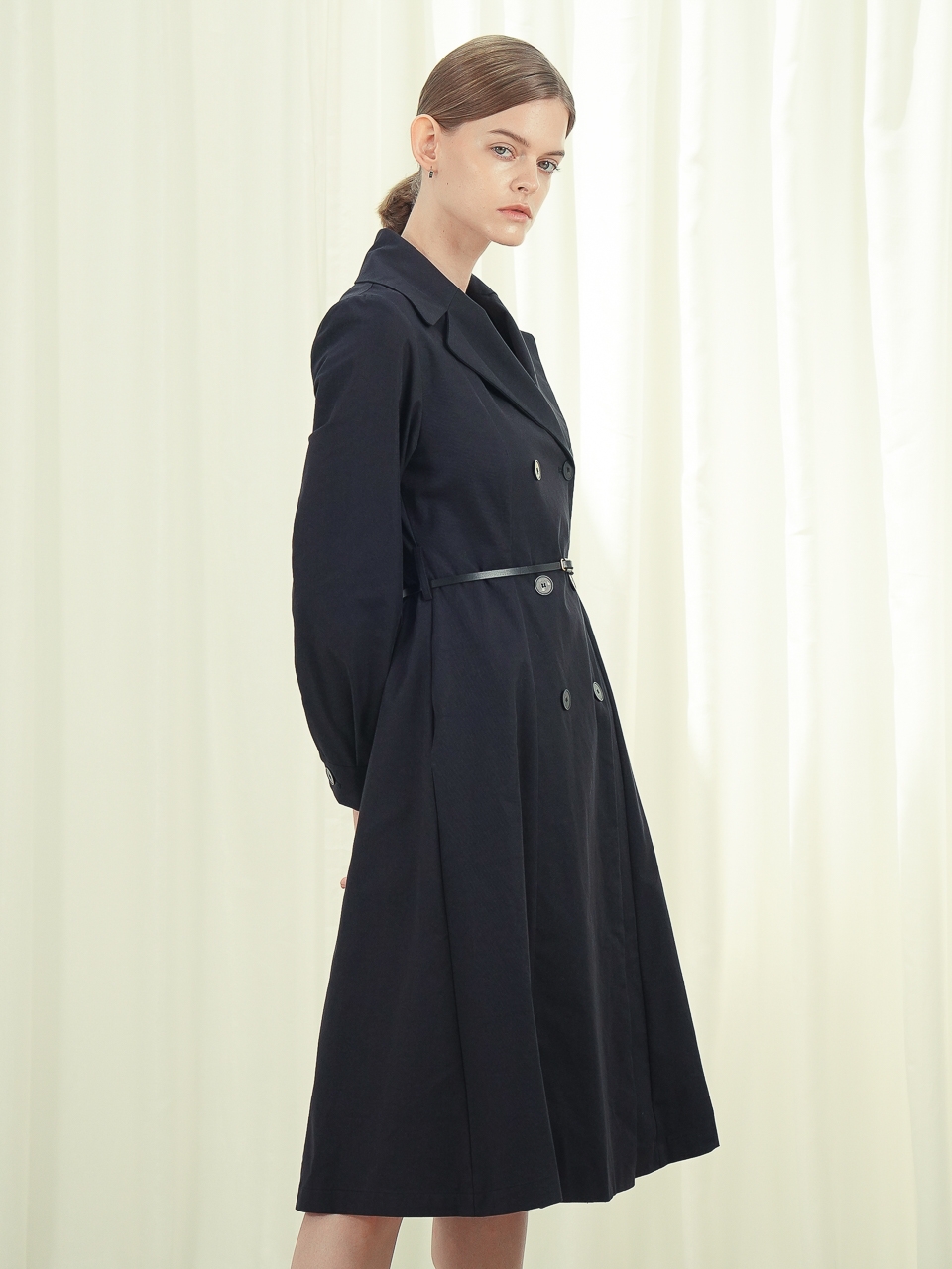 Trench Dress _B.Black