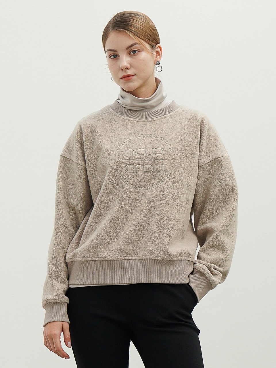 Boucle Logo Sweatshirt _Grey