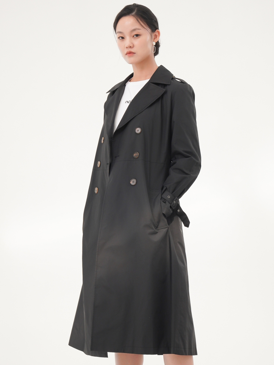 Light Trench Coat _Black