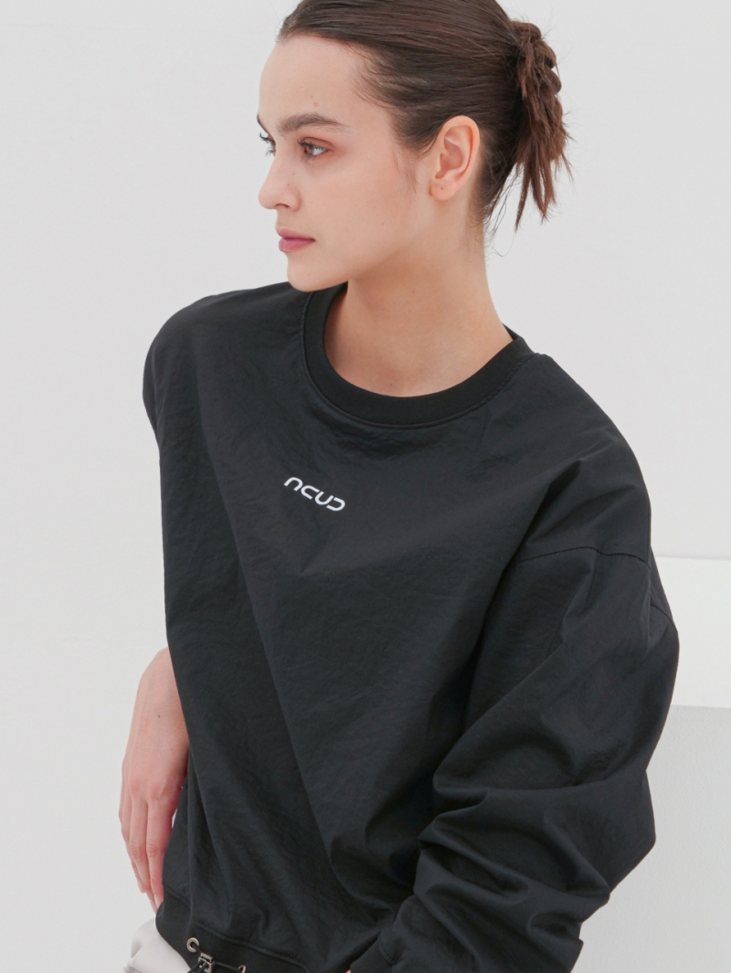 Rustling Logo Sweatshirt _Black