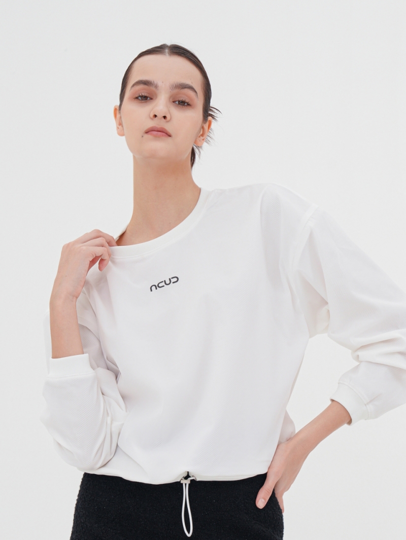 Rustling Logo Sweatshirt _White