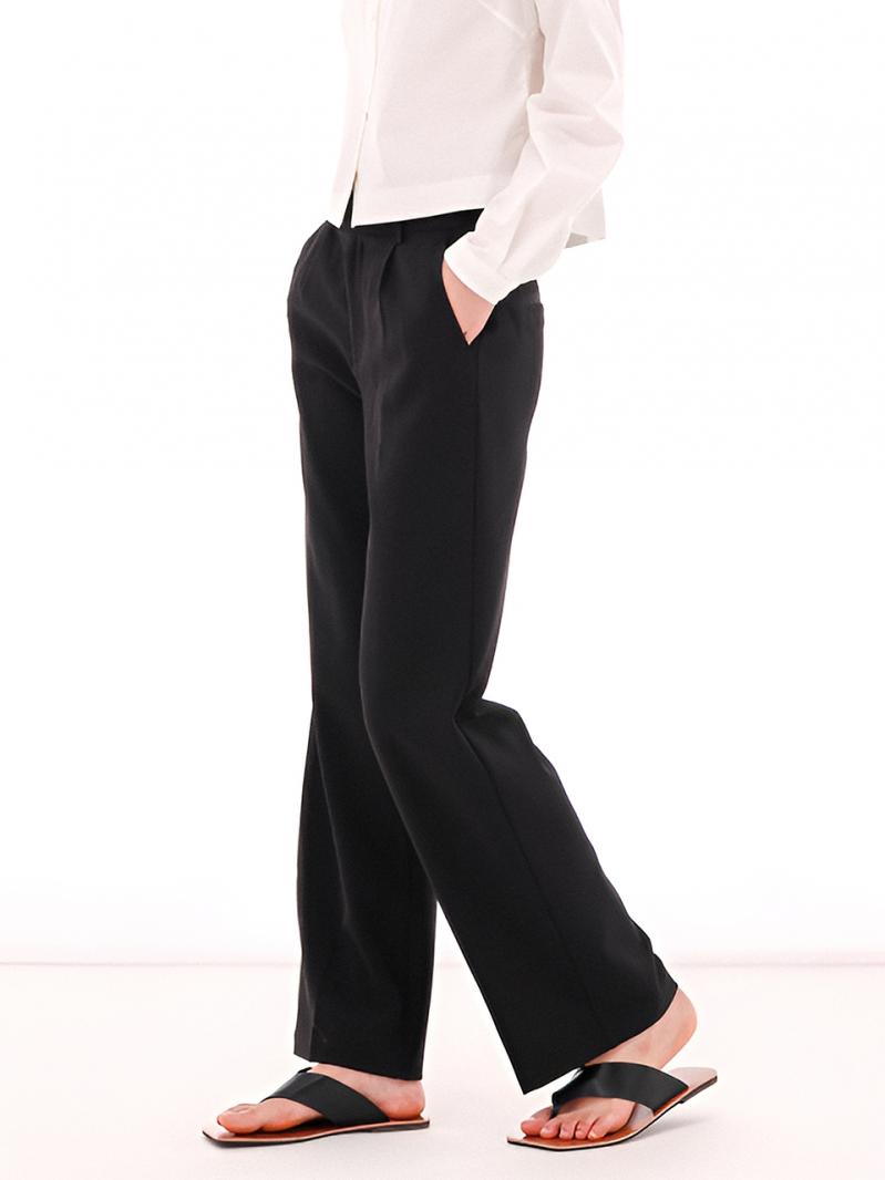 Light Semi Wide Slacks _2 Color