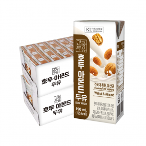 [건국유업] 호두아몬드두유 190ml 48팩