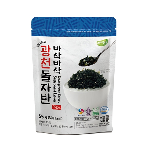 Gwangcheon Crispy Seasoned Laver 4packs