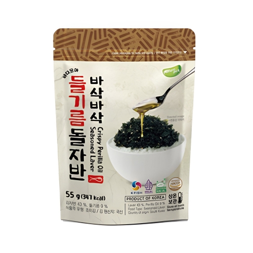 Perilla Oil Crispy Seasoned Laver 4packs