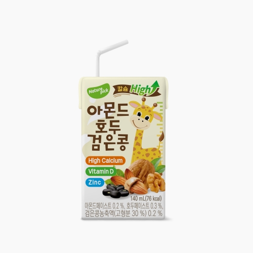 Naturepick Almond Walnut Black Bean Soy Milk 24packs