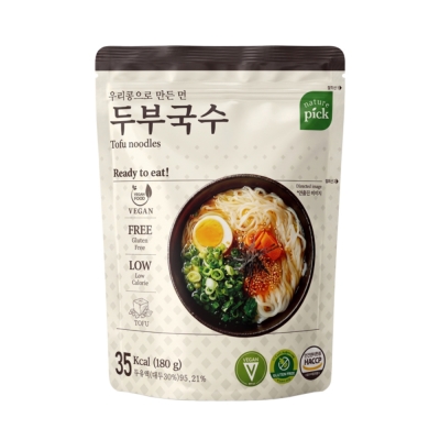 [네이처픽] 우리콩으로 만든 면 두부국수 180g