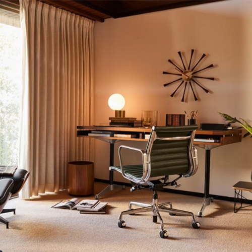 HermanMiller Eames 2500 Series Executive Desk 허먼밀러 임즈 2500 시리즈 이그제큐티브 데스크 월넛 24"x48"