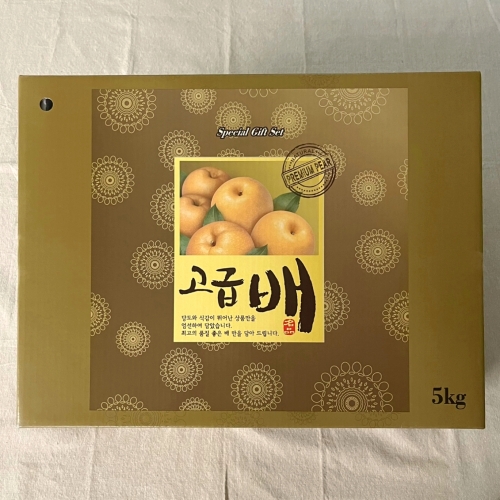 친환경농법 아삭시원 꿀배 5kg(7과 내외) / 7.5kg(10과 내외)