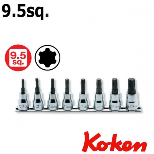 별비트 소켓세트 RS3025/8-L50 (3/8DR - 8PCS) T10~T45