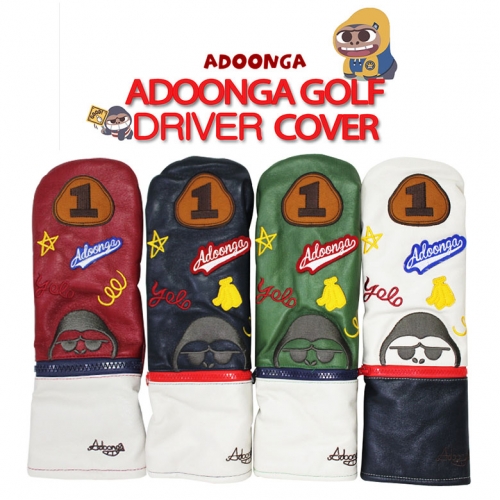 ADOOGA  아둥가 패치 캐릭터 골프드라이버 헤드커버