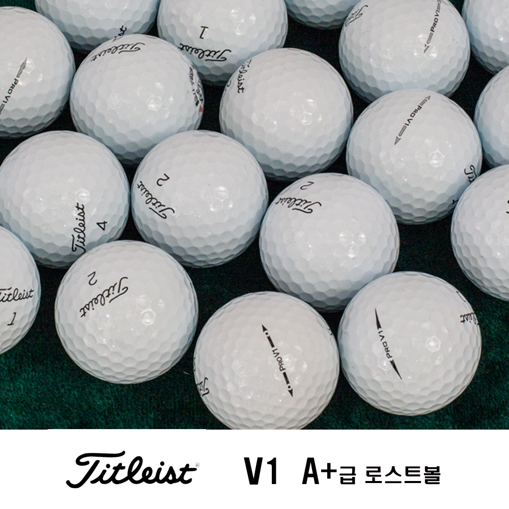 타이틀리스트 PRO V1 A+급 로스트볼 20알