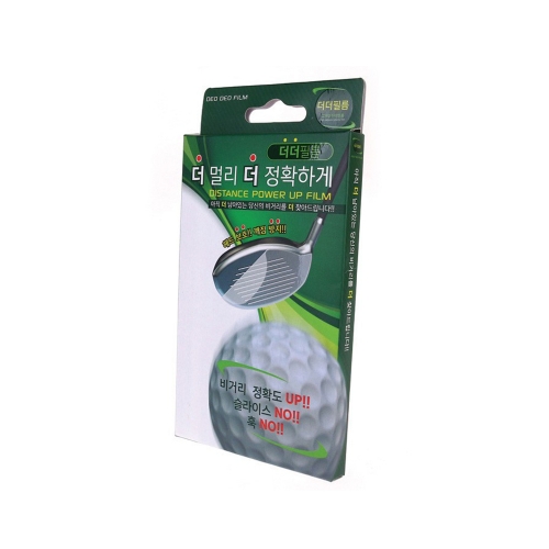 장타스티커 더더필름 고반발 비거리증가 탄성필름