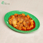 추억의 떡볶이 분식집 중국집 멜라민 그릇 레트로 접시