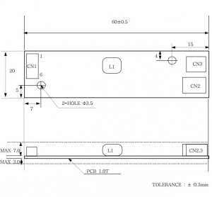 LED Board E-1070-MP 호환  LED 패널용 1LAMP   CPT CLAA104XA02CW_V0.0 10.4인치 5V