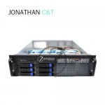 JCT-S355_550 x 430 x 132 mm/19인치 3U 랙케이스 6Bay / 파워미포함 / 표준-ATX