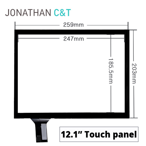 JCT-C3168V2 12.1인치 정전식 터치 패널