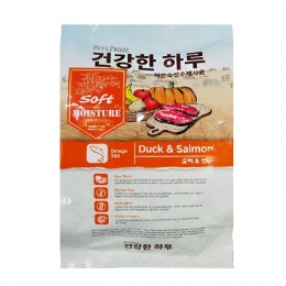 건강한하루 소프트사료 오리&연어1kg