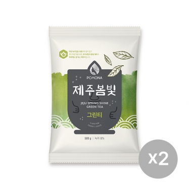[포모나] NEW 제주봄빛 그린티파우더 500g x 2개