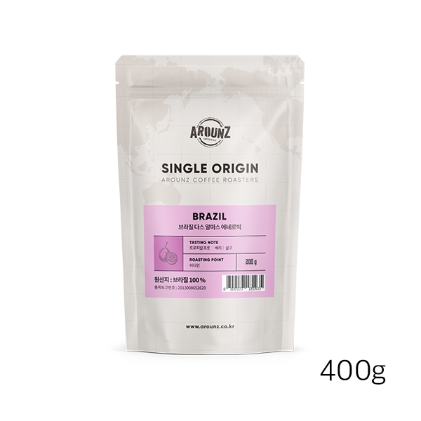 어라운지 브라질 다스 알마스 에네로빅 400g(200g*2)